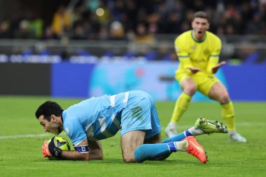 Gianluigi Buffon of Parma Calcio in action during Coppa Italia 2022/23 football match between FC Internazionale and Parma Calcio at Giuseppe Meazza Stadium, Milan, Italy on January 10, 2023 - Credit: Fabrizio Carabelli/LiveMedi