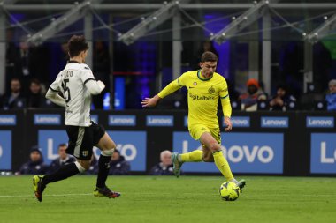 Robin Gosens of FC Internazionale in action during Coppa Italia 2022/23 football match between FC Internazionale and Parma Calcio at Giuseppe Meazza Stadium, Milan, Italy on January 10, 2023 - Credit: Fabrizio Carabelli/LiveMedi