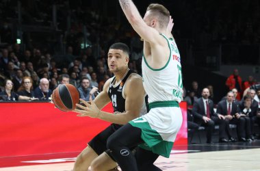 Iffe Lundberg (Segafredo Virtus Bologna) during the Euroleague basketball championship match Segafredo Virtus Bologna Vs. BC Zalgiris Kaunas - Bologna, Italy, January 10, 2023 at Segafredo Arena - Photo: Michele Nucci - Credit: Michele Nucci/LiveMedi