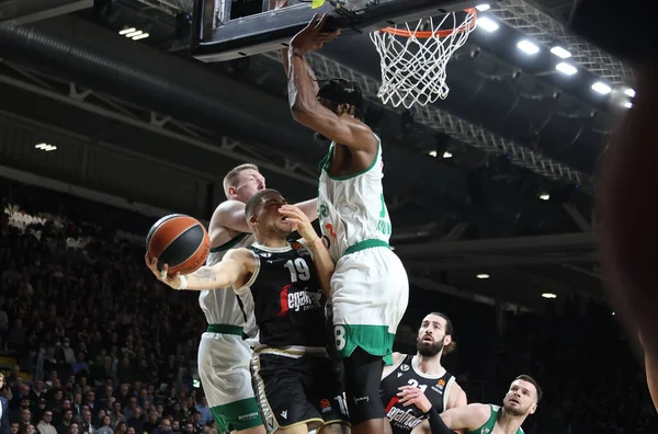 Iffe Lundberg (Segafredo Virtus Bologna) during the Euroleague basketball championship match Segafredo Virtus Bologna Vs. BC Zalgiris Kaunas - Bologna, Italy, January 10, 2023 at Segafredo Arena - Photo: Michele Nucci - Credit: Michele Nucci/LiveMedi