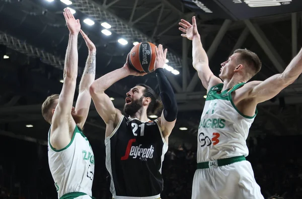 Tornike Shengelia (Segafredo Virtus Bologna) during the Euroleague basketball championship match Segafredo Virtus Bologna Vs. BC Zalgiris Kaunas - Bologna, Italy, January 10, 2023 at Segafredo Arena - Photo: Michele Nucci - Credit: Michele Nucci/Live