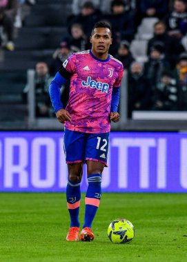 Alex Sandro of Juventus FC in action during Serie A 2022/23 match between Juventus FC and Udinese Calcio at Allianz Stadium on January 07, 2023 in Turin, Italy - Credit: Phs Agency/PHS/LiveMedi