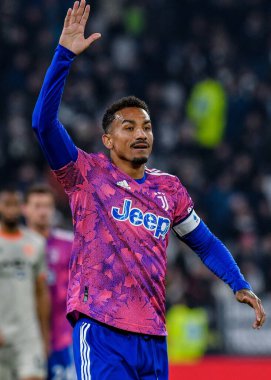 Danilo of Juventus FC gestures during Serie A 2022/23 match between Juventus FC and Udinese Calcio at Allianz Stadium on January 07, 2023 in Turin, Italy - Credit: Phs Agency/PHS/LiveMedi