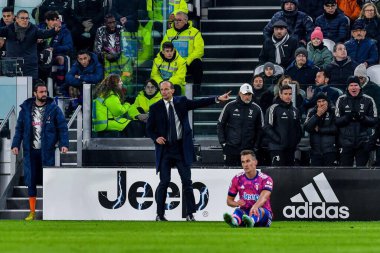 Massimiliano Allegri Head Coach of Juventus FC gestures during Serie A 2022/23 match between Juventus FC and Udinese Calcio at Allianz Stadium on January 07, 2023 in Turin, Italy - Credit: Phs Agency/PHS/LiveMedi