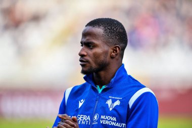 Yayah Kallon of Hellas Verona FC seen during Serie A 2022/23 match between Torino FC and Hellas Verona at Stadio Olimpico Grande Torino on January 04, 2023 in Turin, Italy - Credit: Phs Agency/PHS/LiveMedi