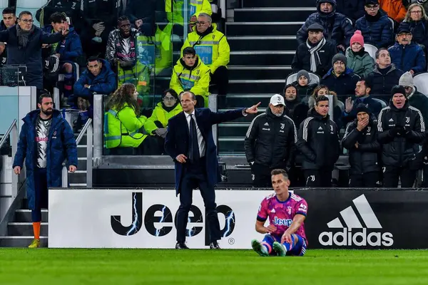 Massimiliano Allegri Head Coach of Juventus FC gestures during Serie A 2022/23 match between Juventus FC and Udinese Calcio at Allianz Stadium on January 07, 2023 in Turin, Italy - Credit: Phs Agency/PHS/LiveMedi