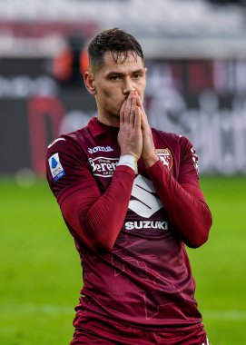 Sasa Lukic of Torino FC reacts during Serie A 2022/23 match between Torino FC and Hellas Verona at Stadio Olimpico Grande Torino on January 04, 2023 in Turin, Italy - Credit: Phs Agency/PHS/LiveMedi