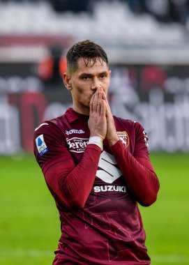 Sasa Lukic of Torino FC reacts during Serie A 2022/23 match between Torino FC and Hellas Verona at Stadio Olimpico Grande Torino on January 04, 2023 in Turin, Italy - Credit: Phs Agency/PHS/LiveMedi