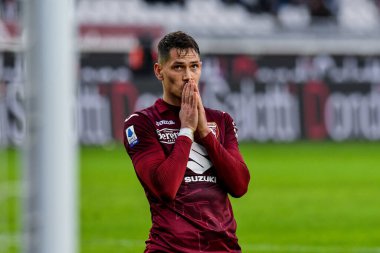 Sasa Lukic of Torino FC reacts during Serie A 2022/23 match between Torino FC and Hellas Verona at Stadio Olimpico Grande Torino on January 04, 2023 in Turin, Italy - Credit: Phs Agency/PHS/LiveMedi