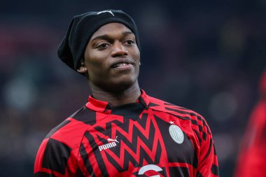 Rafael Leao of AC Milan looks on during Coppa Italia 2022/23 football match between AC Milan and Torino FC at San Siro Stadium, Milan, Italy on January 11, 2023 - Credit: Fabrizio Carabelli/LiveMedi