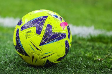 Official Coppa Italia matchball during Coppa Italia 2022/23 football match between AC Milan and Torino FC at San Siro Stadium, Milan, Italy on January 11, 2023 - Credit: Fabrizio Carabelli/LiveMedi
