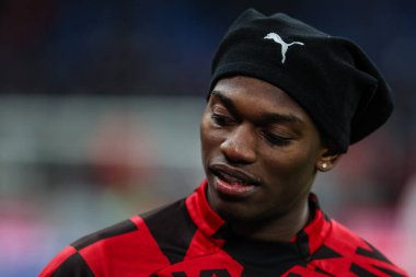 Rafael Leao of AC Milan looks on during Coppa Italia 2022/23 football match between AC Milan and Torino FC at San Siro Stadium, Milan, Italy on January 11, 2023 - Credit: Fabrizio Carabelli/LiveMedi