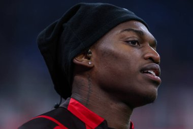 Rafael Leao of AC Milan looks on during Coppa Italia 2022/23 football match between AC Milan and Torino FC at San Siro Stadium, Milan, Italy on January 11, 2023 - Credit: Fabrizio Carabelli/LiveMedi
