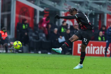 Rafael Leao of AC Milan in action during Coppa Italia 2022/23 football match between AC Milan and Torino FC at San Siro Stadium, Milan, Italy on January 11, 2023 - Credit: Fabrizio Carabelli/LiveMedi