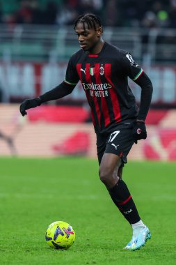 Rafael Leao of AC Milan in action during Coppa Italia 2022/23 football match between AC Milan and Torino FC at San Siro Stadium, Milan, Italy on January 11, 2023 - Credit: Fabrizio Carabelli/LiveMedi