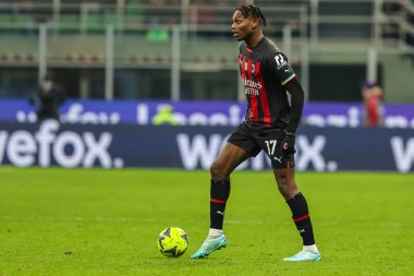 Rafael Leao of AC Milan in action during Coppa Italia 2022/23 football match between AC Milan and Torino FC at San Siro Stadium, Milan, Italy on January 11, 2023 - Credit: Fabrizio Carabelli/LiveMedi