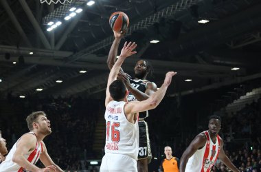 Semi Ojeleye (Segafredo Virtus Bologna) during the Euroleague basketball championship match Segafredo Virtus Bologna Vs. Olympiacos Piraeus - Bologna, January 12, 2022 at Segafredo Arena - Credit: Michele Nucci/LiveMedi
