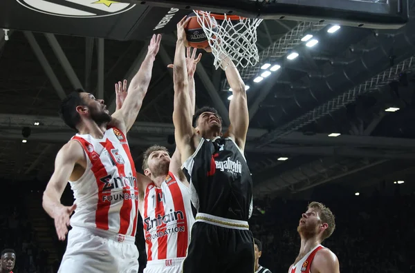 Ismael Bako (Segafredo Virtus Bologna) during the Euroleague basketball championship match Segafredo Virtus Bologna Vs. Olympiacos Piraeus - Bologna, January 12, 2022 at Segafredo Arena - Credit: Michele Nucci/LiveMedi
