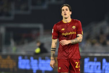 Nicolo' Zaniolo of A.S. Roma during the Coppa Italia eighth-final between A.S. Roma vs Genoa C.F.C on January 12, 2023 at the Stadio Olimpico, Rome, Italy. - Credit: Domenico Cippitelli/LiveMedi