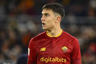 Paulo Dybala of A.S. Roma during the Coppa Italia eighth-final between A.S. Roma vs Genoa C.F.C on January 12, 2023 at the Stadio Olimpico, Rome, Italy. - Credit: Domenico Cippitelli/LiveMedi