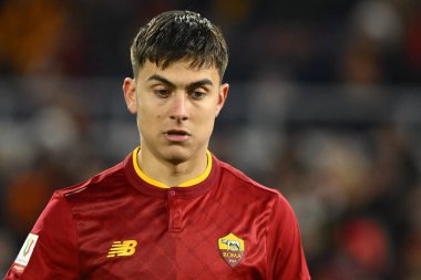 Paulo Dybala of A.S. Roma during the Coppa Italia eighth-final between A.S. Roma vs Genoa C.F.C on January 12, 2023 at the Stadio Olimpico, Rome, Italy. - Credit: Domenico Cippitelli/LiveMedi