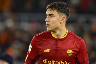 Paulo Dybala of A.S. Roma during the Coppa Italia eighth-final between A.S. Roma vs Genoa C.F.C on January 12, 2023 at the Stadio Olimpico, Rome, Italy. - Credit: Domenico Cippitelli/LiveMedi
