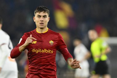 Paulo Dybala of A.S. Roma during the Coppa Italia eighth-final between A.S. Roma vs Genoa C.F.C on January 12, 2023 at the Stadio Olimpico, Rome, Italy. - Credit: Domenico Cippitelli/LiveMedi