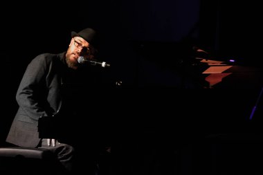 Lorenzo Santangelo Edition 2022 Winner during Live Music Show Finale Premio Fabrizio De Andre XXI at the Auditorium Parco Della Musica in Roma, Italy, January 12, 2023 - Credit: Mario Quartapell