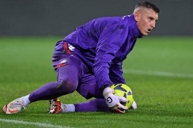 Pierluigi Gollini (ACF Fiorentina) during Italian football Coppa Italia match ACF Fiorentina vs UC Sampdoria at the Artemio Franchi stadium in Florence, Italy, January 12, 2023 - Credit: Lisa Guglielm