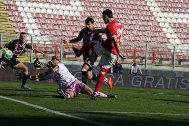 di serio giuseppe (n.20 perugia calcio) goal 1-0 during Italian soccer Serie B match AC Perugia vs Palermo FC at the Renato Curi stadium in Perugia, Italy, January 14, 2023 - Credit: Loris Cerquiglin