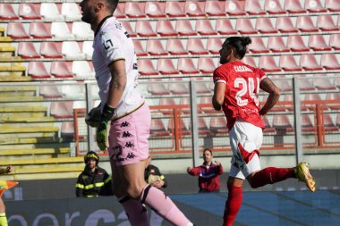 casasola tiago (n.24 perugia calcio) rejoices 2-0 during Italian soccer Serie B match AC Perugia vs Palermo FC at the Renato Curi stadium in Perugia, Italy, January 14, 2023 - Credit: Loris Cerquiglin