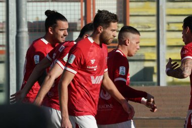 casasola tiago (n.24 perugia calcio) rejoices 2-0 during Italian soccer Serie B match AC Perugia vs Palermo FC at the Renato Curi stadium in Perugia, Italy, January 14, 2023 - Credit: Loris Cerquiglin