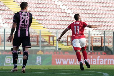 olivieri marco (n.11 perugia calcio) rejoices 3-1 during Italian soccer Serie B match AC Perugia vs Palermo FC at the Renato Curi stadium in Perugia, Italy, January 14, 2023 - Credit: Loris Cerquiglin