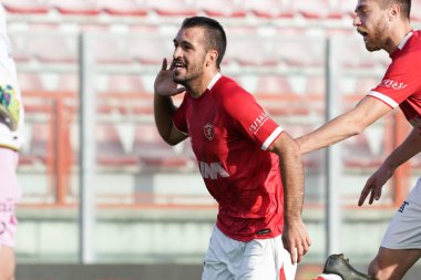 olivieri marco (n.11 perugia calcio) rejoices 3-1 during Italian soccer Serie B match AC Perugia vs Palermo FC at the Renato Curi stadium in Perugia, Italy, January 14, 2023 - Credit: Loris Cerquiglin