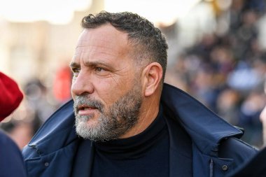 Roberto Muzzi Direttore Sportivo of Cagliari Calcio during Italian soccer Serie B match Cagliari Calcio vs Como 1907 at the Unipol Domus in Cagliari, Italy, January 14, 2023 - Credit: Luigi Can