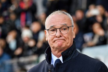 Claudio Ranieri Mister of Cagliari Calcio during Italian soccer Serie B match Cagliari Calcio vs Como 1907 at the Unipol Domus in Cagliari, Italy, January 14, 2023 - Credit: Luigi Can