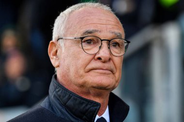 Claudio Ranieri Mister of Cagliari Calcio during Italian soccer Serie B match Cagliari Calcio vs Como 1907 at the Unipol Domus in Cagliari, Italy, January 14, 2023 - Credit: Luigi Can