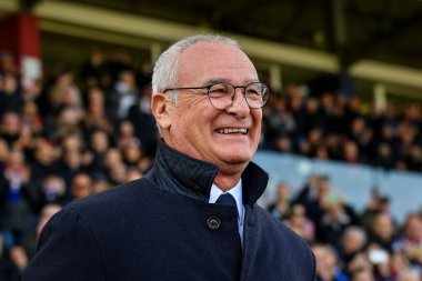 Claudio Ranieri Mister of Cagliari Calcio during Italian soccer Serie B match Cagliari Calcio vs Como 1907 at the Unipol Domus in Cagliari, Italy, January 14, 2023 - Credit: Luigi Can