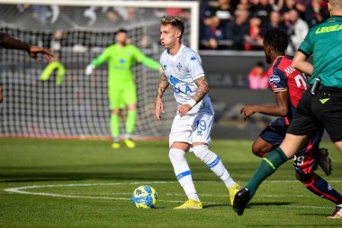 Alejandro Blanco Sanchez of Como 1907 during Italian soccer Serie B match Cagliari Calcio vs Como 1907 at the Unipol Domus in Cagliari, Italy, January 14, 2023 - Credit: Luigi Can