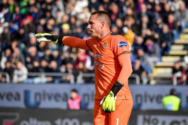 Boris Radunovic of Cagliari Calcio during Italian soccer Serie B match Cagliari Calcio vs Como 1907 at the Unipol Domus in Cagliari, Italy, January 14, 2023 - Credit: Luigi Can
