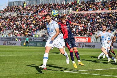Filippo Scaglia of Como 1907 during Italian soccer Serie B match Cagliari Calcio vs Como 1907 at the Unipol Domus in Cagliari, Italy, January 14, 2023 - Credit: Luigi Can