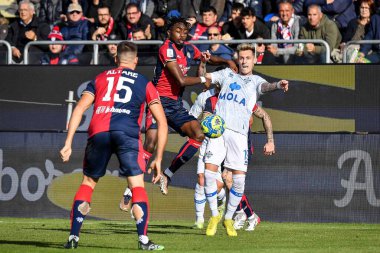 Alejandro Blanco Sanchez of Como 1907 during Italian soccer Serie B match Cagliari Calcio vs Como 1907 at the Unipol Domus in Cagliari, Italy, January 14, 2023 - Credit: Luigi Can