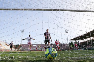 marconi ivan (n.15 palermo fc) mirko pigliacelli (n. 22 palermo fc) disappointed 3-1 during Italian soccer Serie B match AC Perugia vs Palermo FC at the Renato Curi stadium in Perugia, Italy, January 14, 2023 - Credit: Loris Cerquiglin