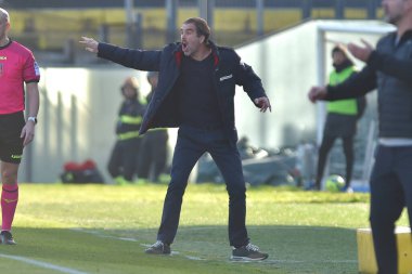 Head coach of Cittadella Edoardo Gorini during Italian soccer Serie B match AC Pisa vs AS Cittadella at the Arena Garibaldi in Pisa, Italy, January 14, 2023 - Credit: Gabriele Masott
