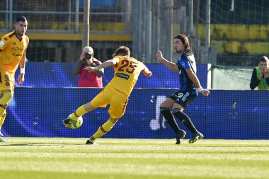 Valerio Mastrantonio (Cittadella) scores 0-1 during Italian soccer Serie B match AC Pisa vs AS Cittadella at the Arena Garibaldi in Pisa, Italy, January 14, 2023 - Credit: Gabriele Masott