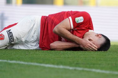 di serio giuseppe (n.20 perugia calcio) during Italian soccer Serie B match AC Perugia vs Palermo FC at the Renato Curi stadium in Perugia, Italy, January 14, 2023 - Credit: Loris Cerquiglin