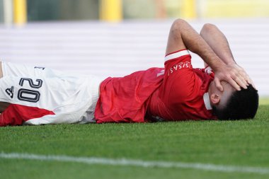di serio giuseppe (n.20 perugia calcio) during Italian soccer Serie B match AC Perugia vs Palermo FC at the Renato Curi stadium in Perugia, Italy, January 14, 2023 - Credit: Loris Cerquiglin