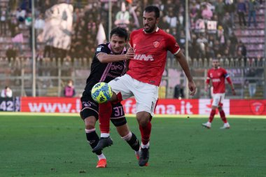 polivieri marco (n.11 perugia calcio) mateju ales (n.37 palermo fc) during Italian soccer Serie B match AC Perugia vs Palermo FC at the Renato Curi stadium in Perugia, Italy, January 14, 2023 - Credit: Loris Cerquiglin