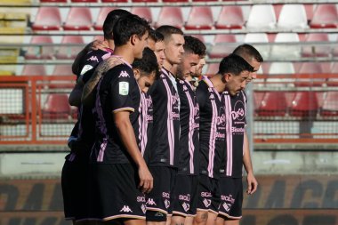 team palermo fc during Italian soccer Serie B match AC Perugia vs Palermo FC at the Renato Curi stadium in Perugia, Italy, January 14, 2023 - Credit: Loris Cerquiglin