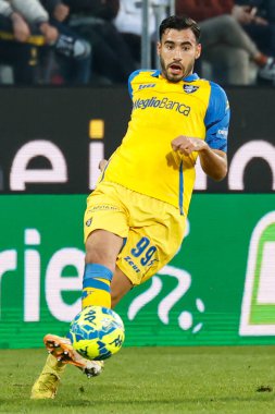 Gianluca Frabotta (Frosinone) during Italian soccer Serie B match Frosinone Calcio vs Modena FC at the Benito Stirpe stadium in Frosinone, Italy, January 14, 2023 - Credit: Luca Dilibert